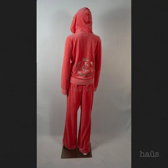 Juicy Couture Coral Tracksuit - Picture 3 of 7